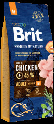 Brit Premium by Nature Adult M 15kg