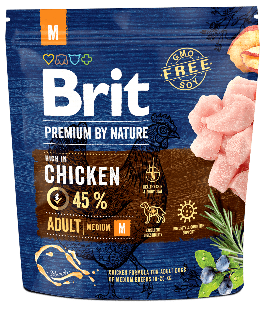 Brit Premium by Nature Adult M 1kg