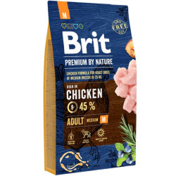 Brit Premium by Nature Adult M 8 kg | Granule pro psy