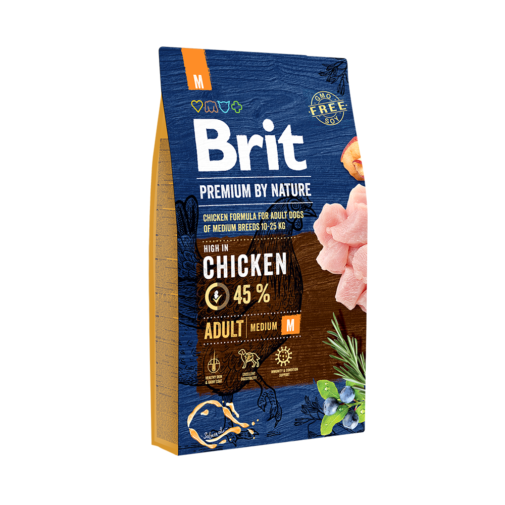 Brit Premium by Nature Adult M 8 kg