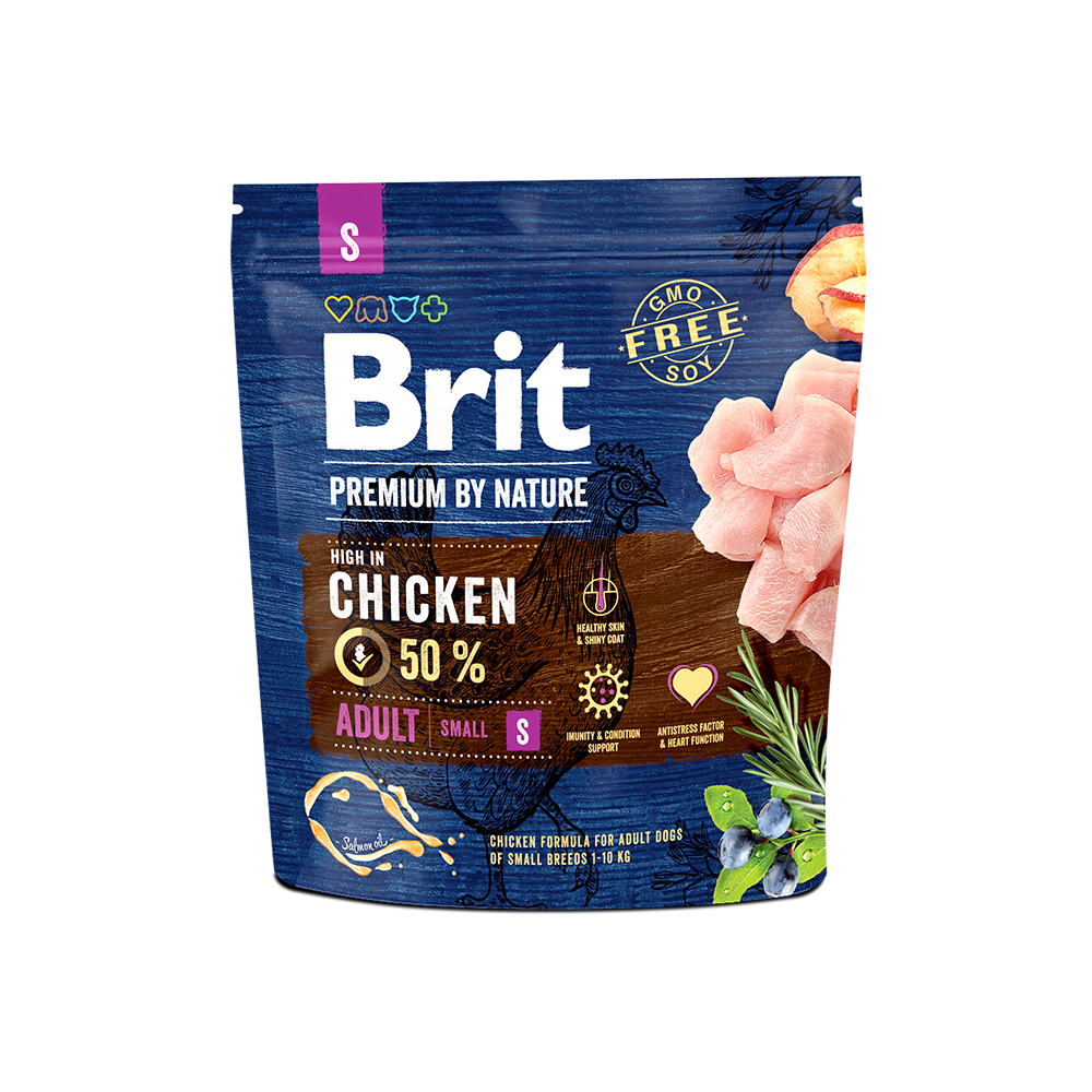 Brit Premium by Nature Adult S 1 kg