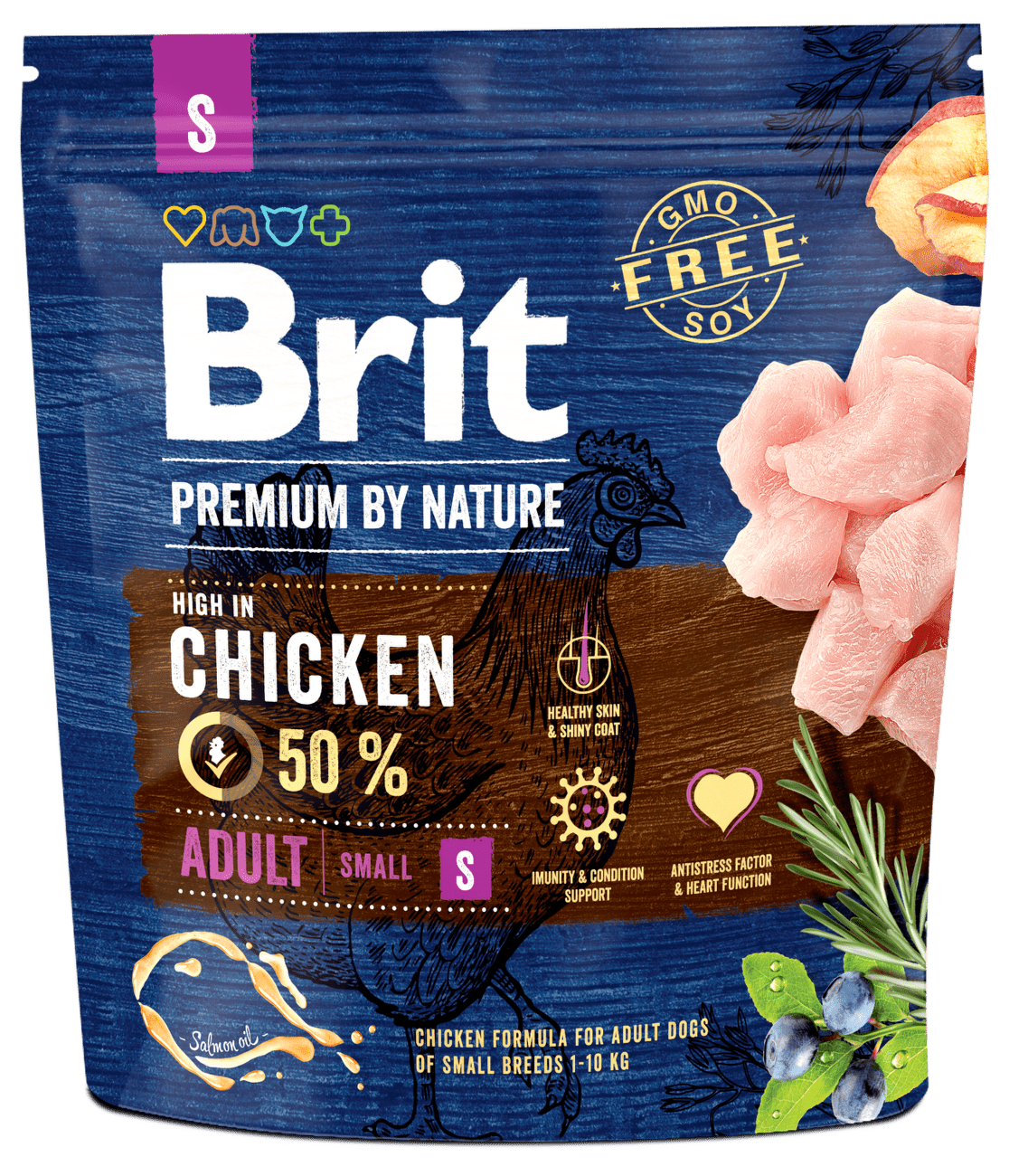 Brit Premium by Nature Adult S 1kg