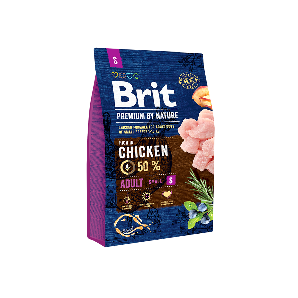Brit Premium by Nature Adult S 3 kg