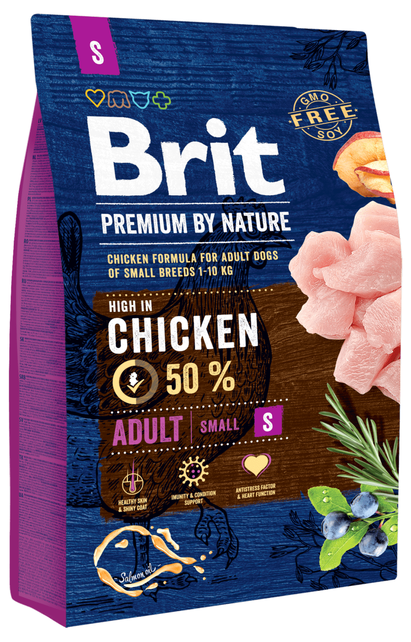 Brit Premium by Nature Adult S 3kg
