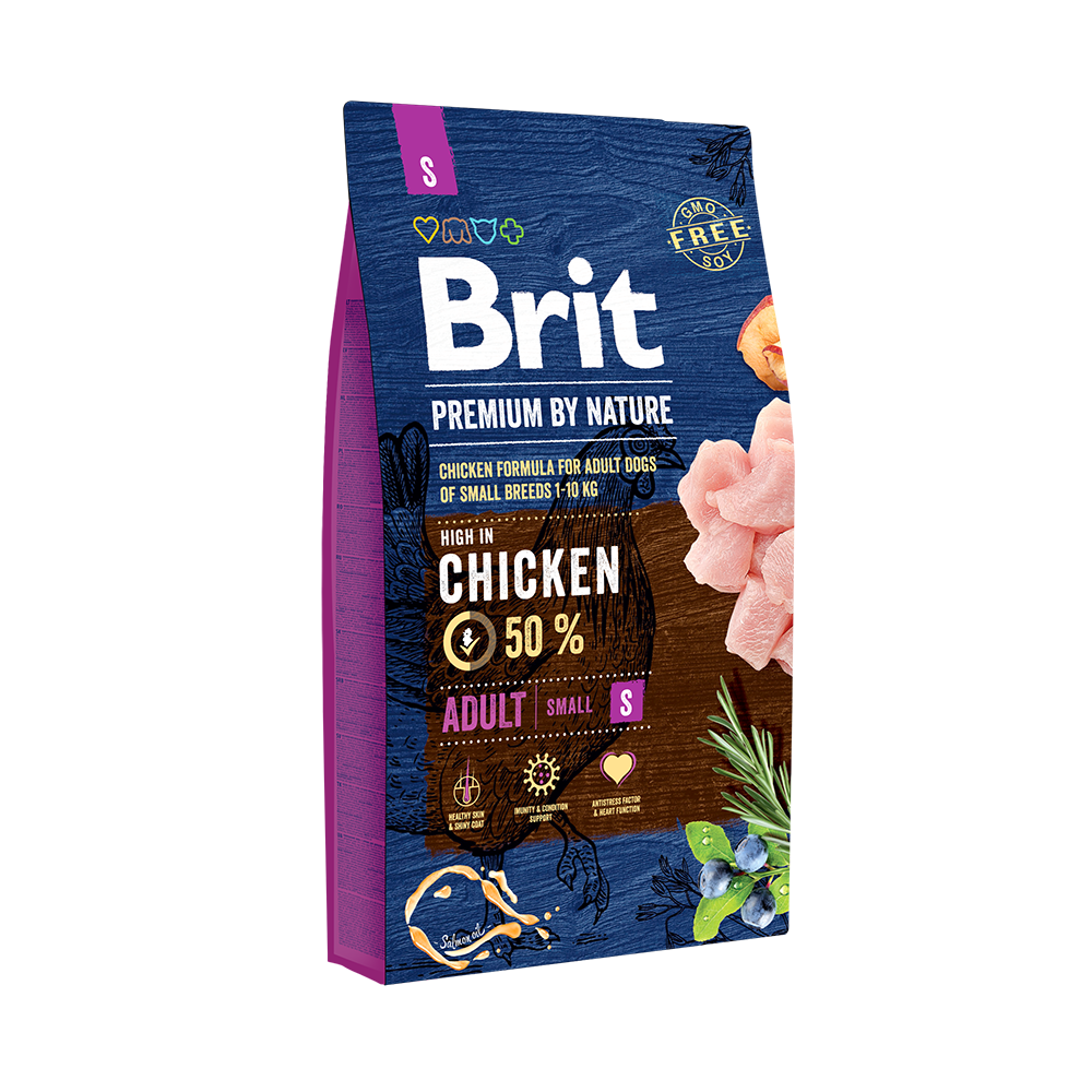 Brit Premium by Nature Adult S 8 kg