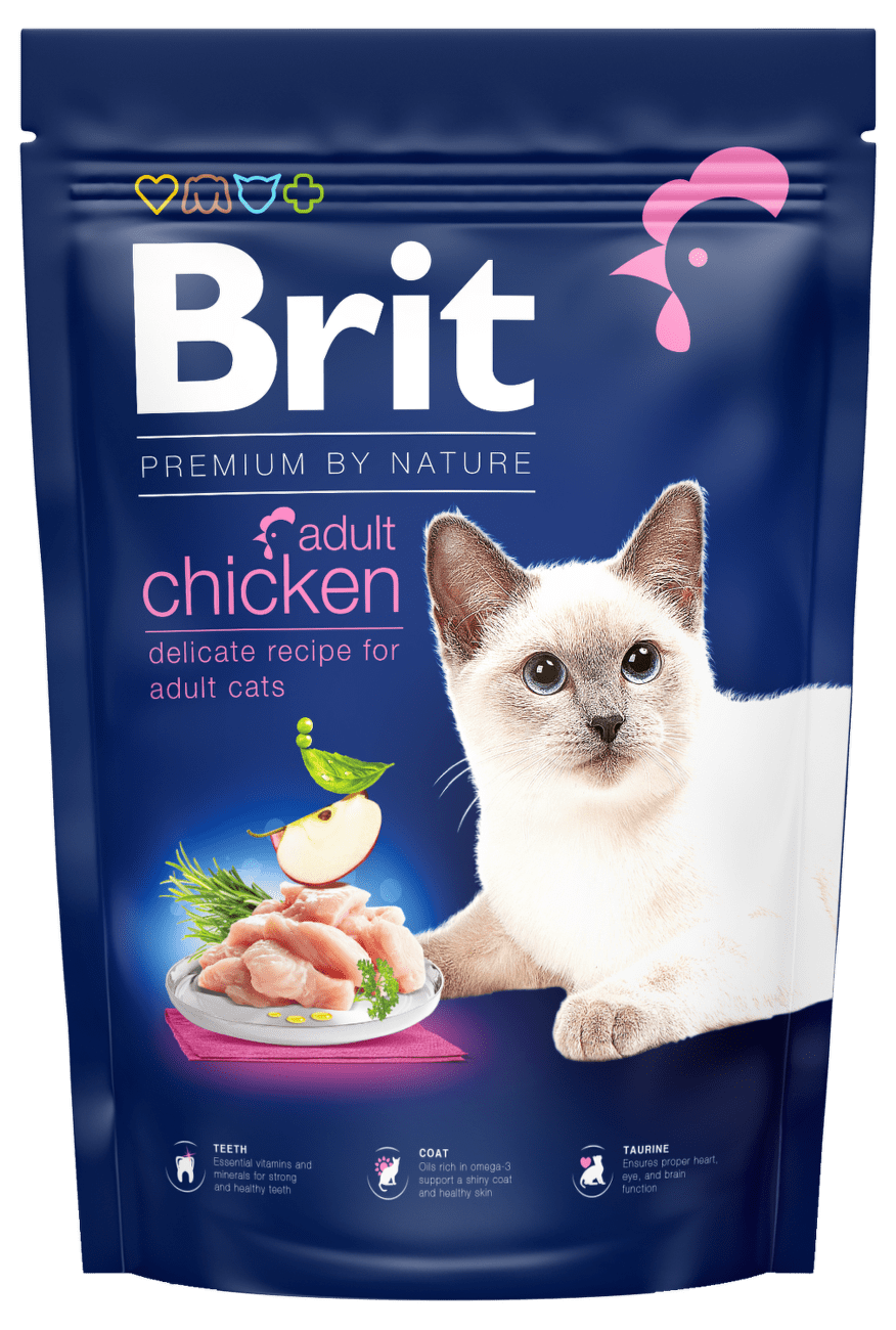 Brit Premium by Nature Cat Adult Chicken 1,5kg