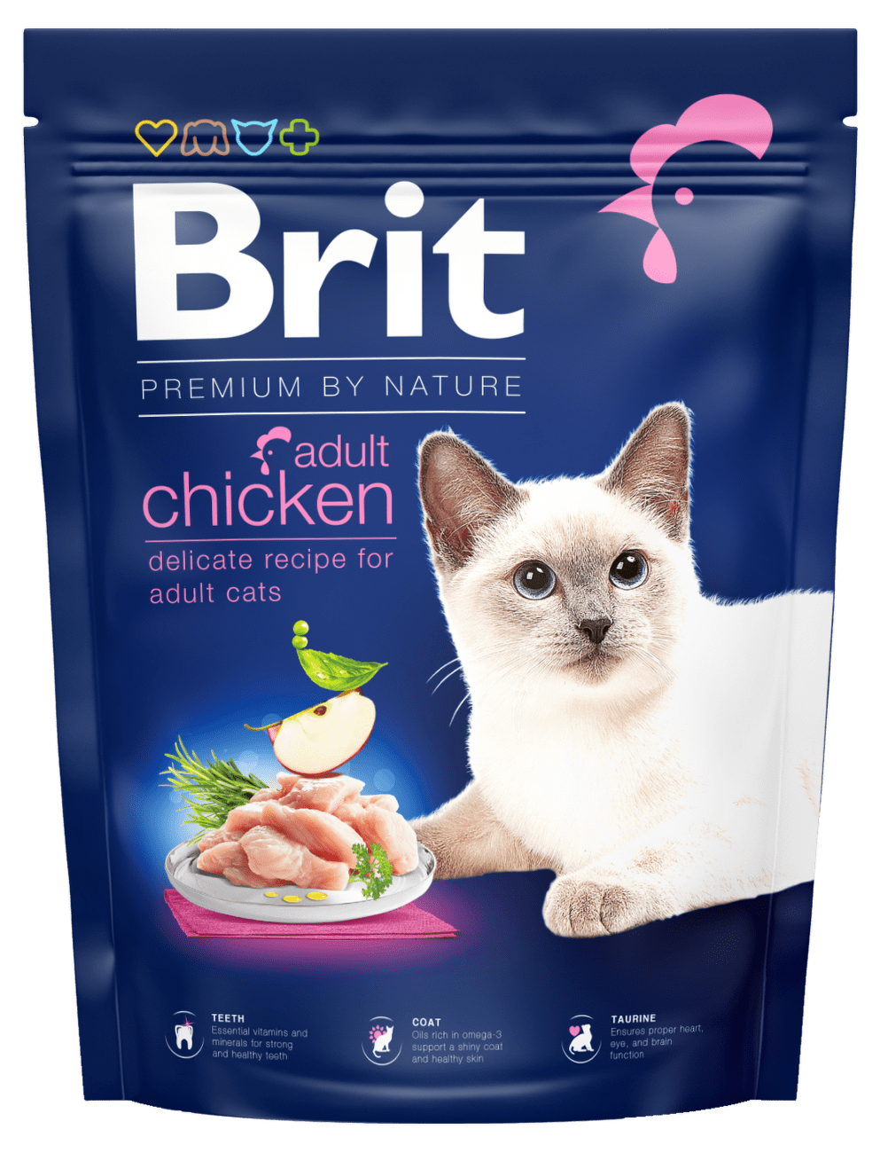 Brit Premium by Nature Cat Adult Chicken 300g