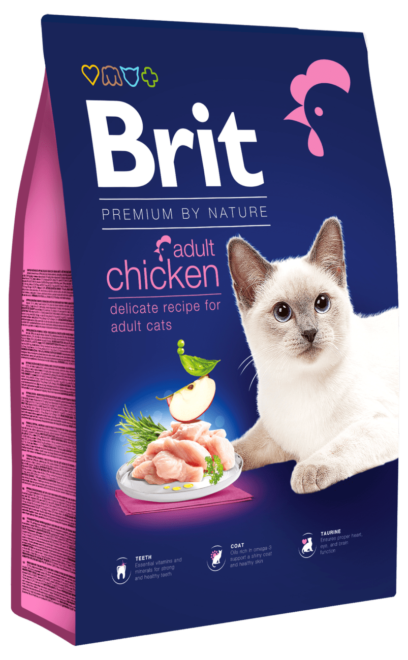 Brit Premium by Nature Cat Adult Chicken 8kg
