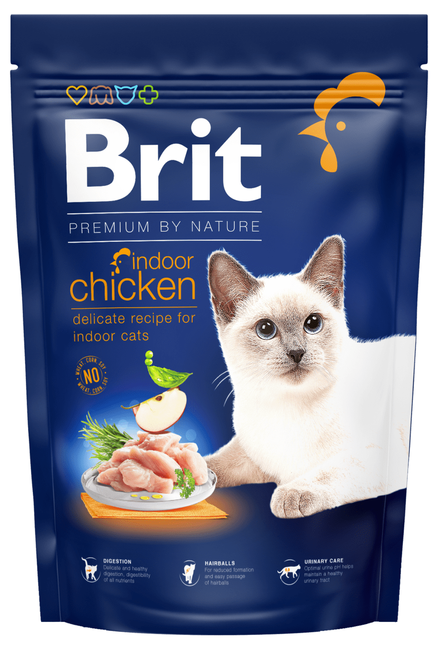 Brit Premium by Nature Cat Indoor Chicken 1,5kg