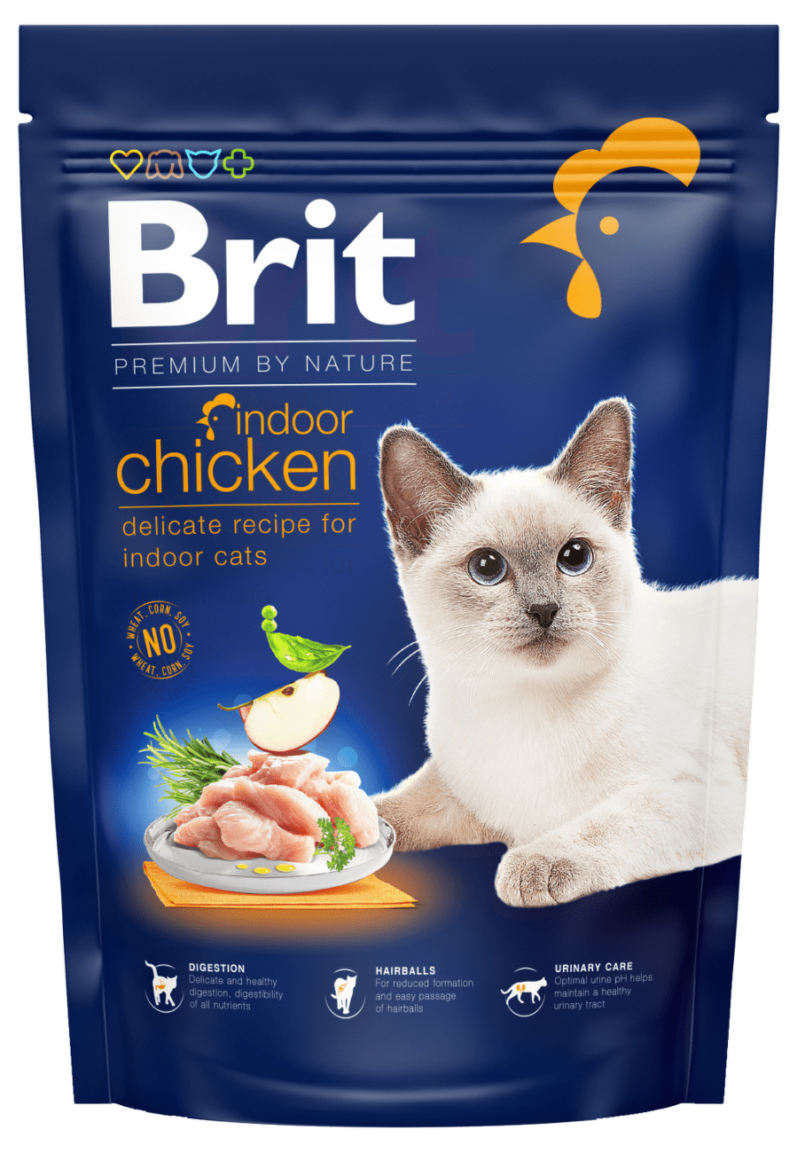 Brit Premium by Nature Cat Indoor Chicken 800g