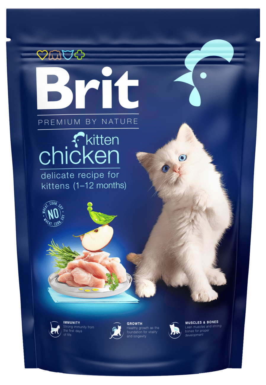Brit Premium by Nature Cat Kitten Chicken 800g