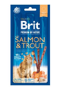 Brit Premium by Nature Cat Salmon & Trout 3 sticks 15 g