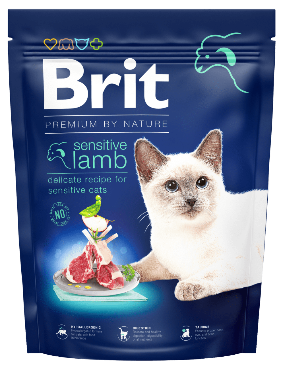 Brit Premium by Nature Cat Sensitive Lamb 300g