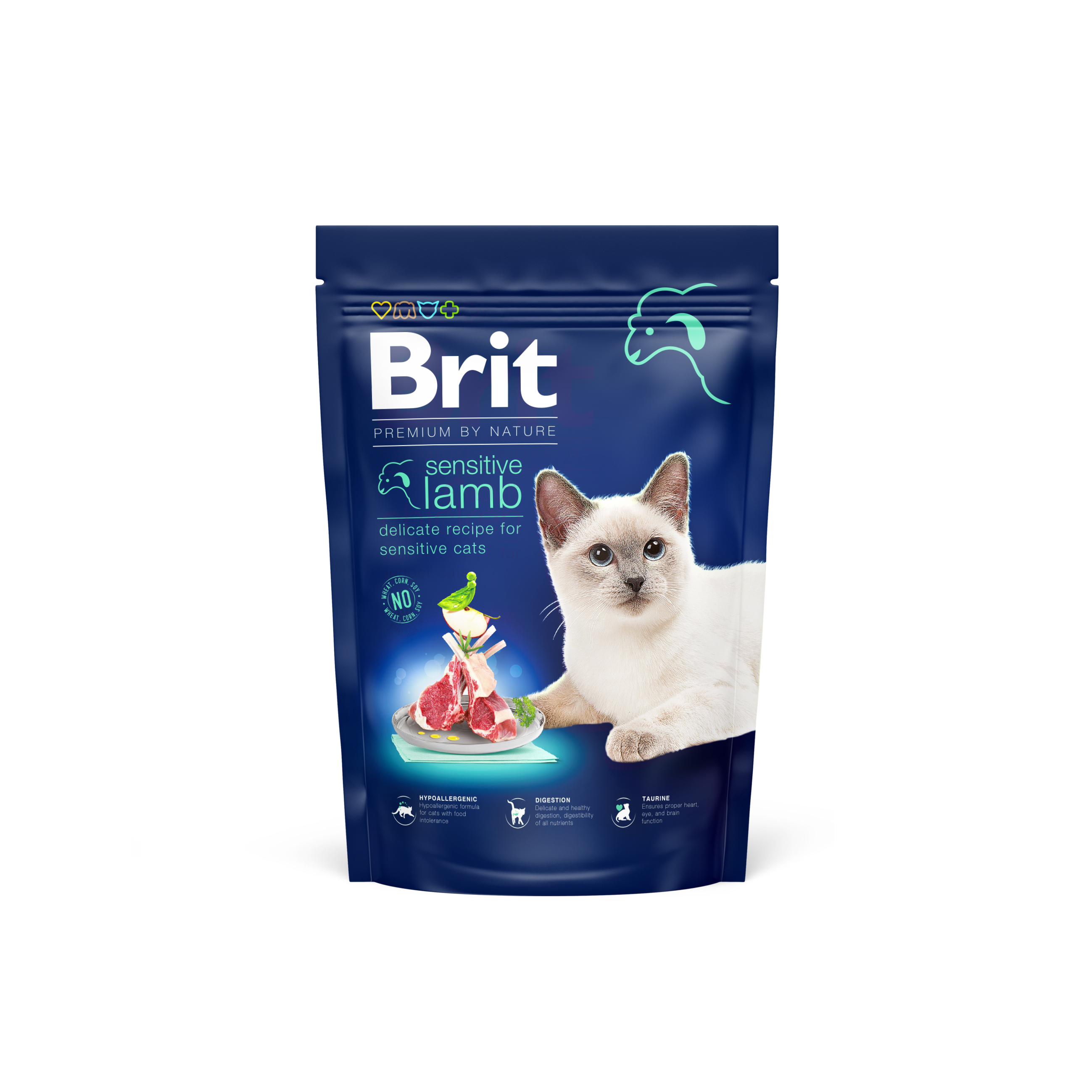 Brit Premium by Nature Cat Sensitive Lamb  800 g