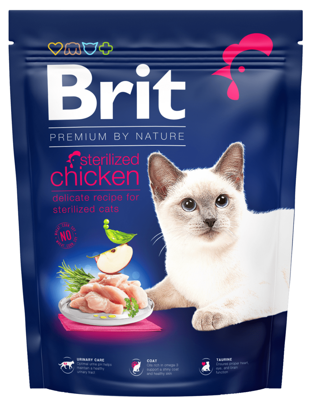 Brit Premium by Nature Cat Sterilized Chicken 300g