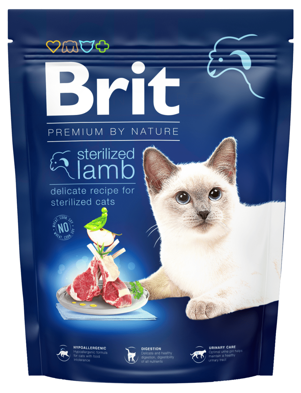 Brit Premium by Nature Cat Sterilized Lamb 300g