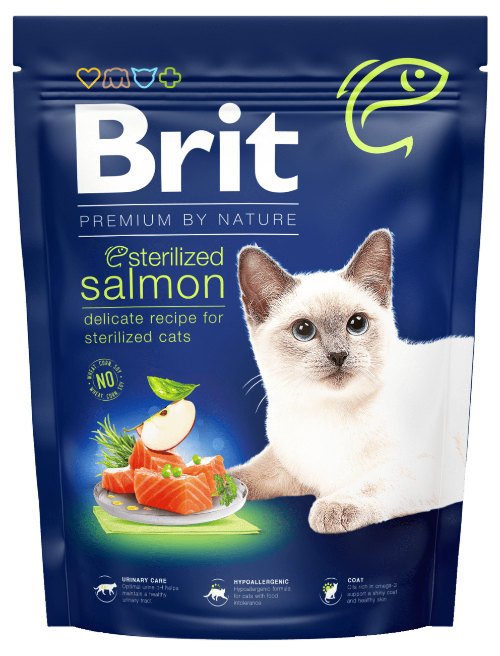 Brit Premium by Nature Cat Sterilized Salmon 300g