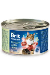 Brit Premium by Nature cat turkey with Lamb 200 g
