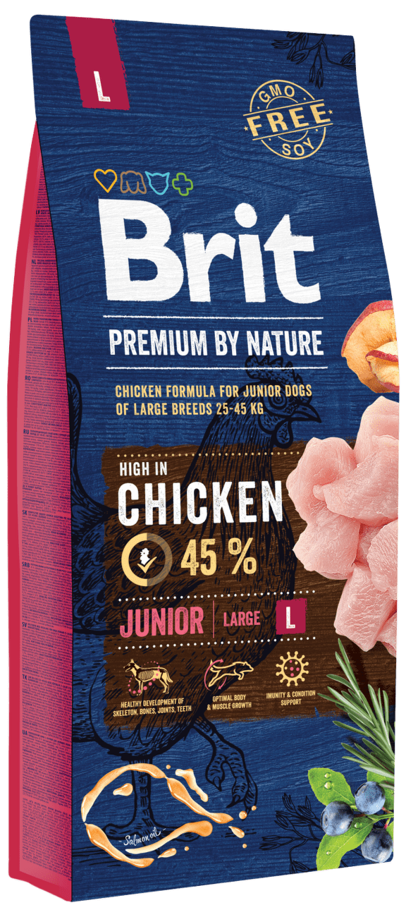 Brit Premium by Nature Junior L 15kg
