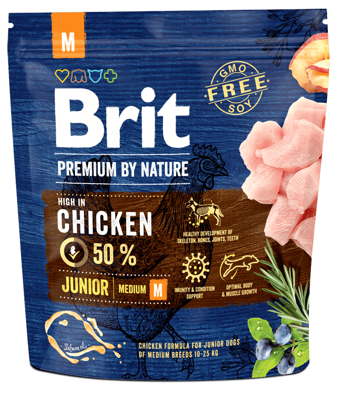 Brit Premium by Nature Junior M 1kg