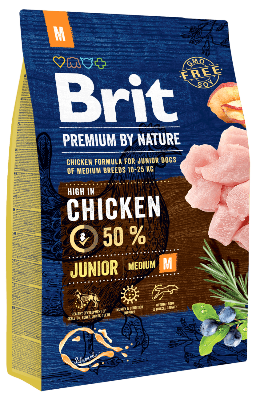 Brit Premium by Nature Junior M 3kg