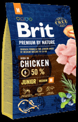 Brit Premium by Nature Junior M 3kg