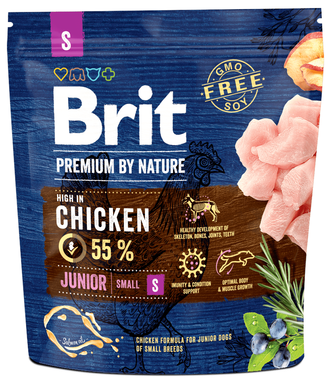 Brit Premium by Nature Junior S 1kg