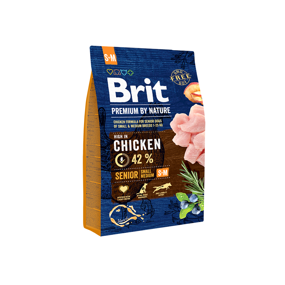 Brit Premium by Nature Senior S + M 3 kg