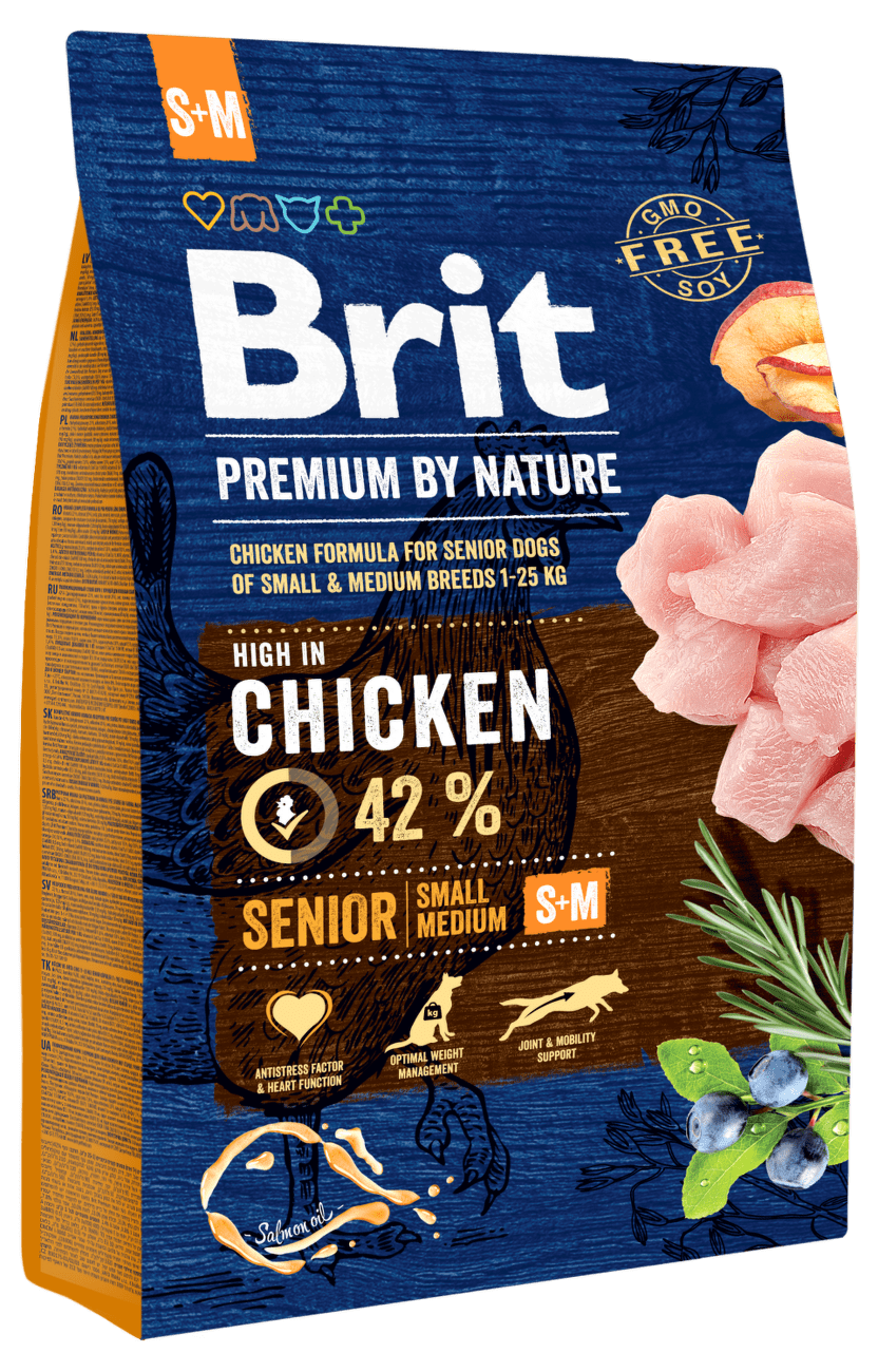 Brit Premium by Nature Senior S+M 3 kg