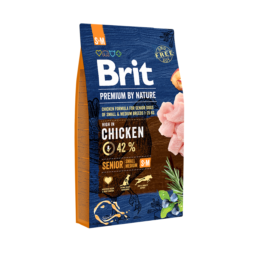 Brit Premium by Nature Senior S + M 8 kg