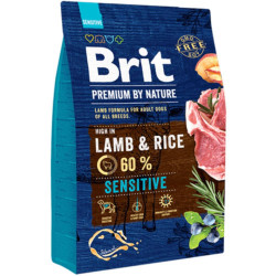 Brit Premium by Nature Sensitive Lamb 3 kg | Granule pro psy