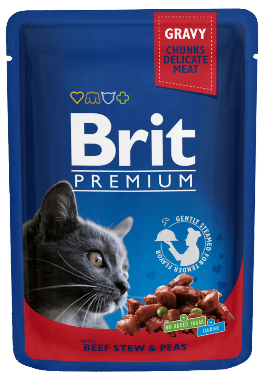 BRIT Premium Cat Beef 100g