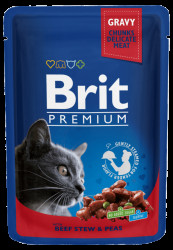 BRIT Premium Cat Beef 100g
