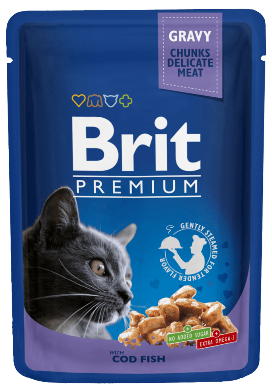 Brit Premium Cat Cod Fish 100g