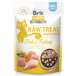 Brit RAW Treat Cat Hair&Skin 40 g