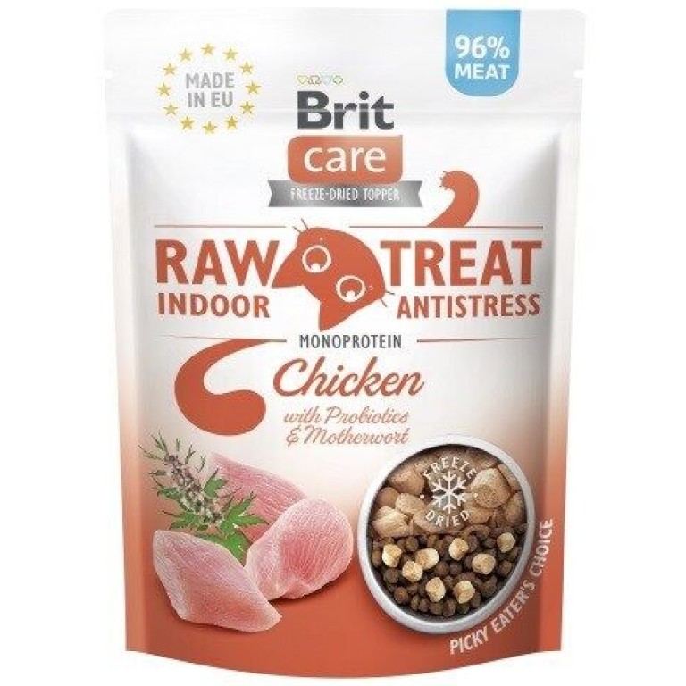 Brit RAW Treat Cat Indoor&Antistress 40 g