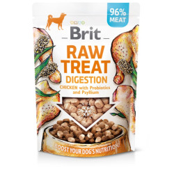 Brit RAW TREAT Digestion Chicken pamlsky pro psy 40 g