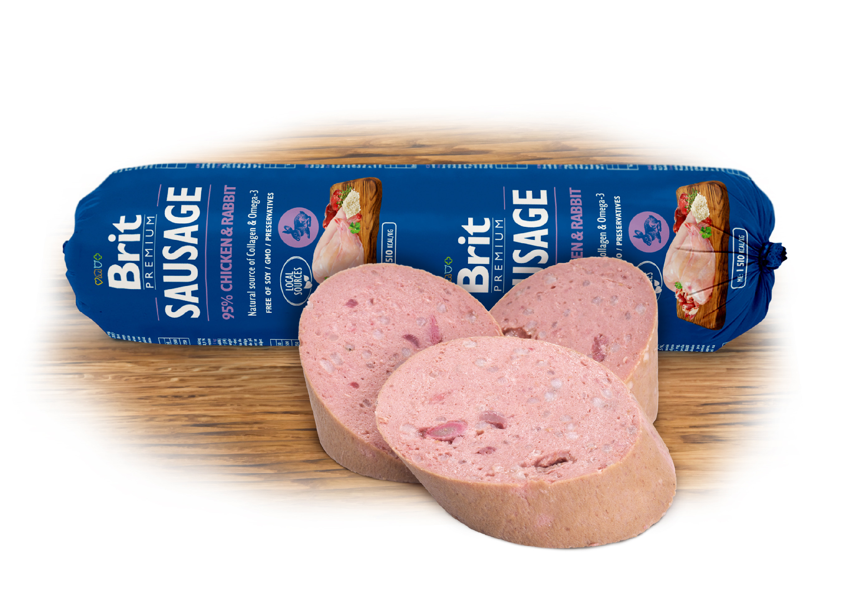 Brit Sausage Chicken & Rabbit 800 g