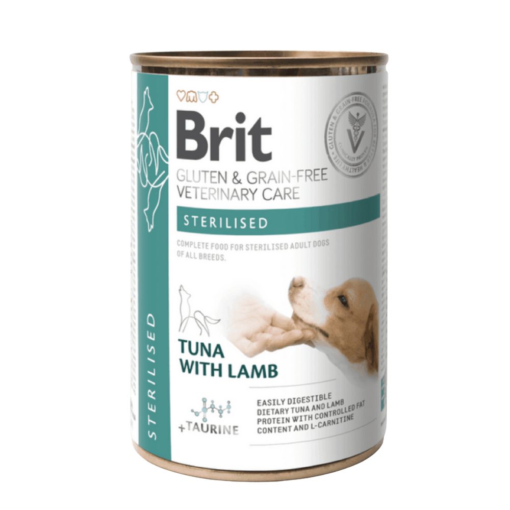 Brit Veterinary Care Dog Gluten&Grain free Sterilised 400 g | Konzerva pro psy | P58316