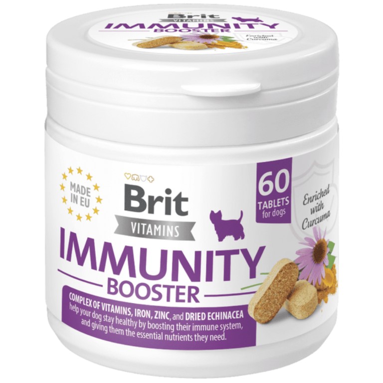 Brit Vitamins Dog Immunity Booster 120 g 60tbl.