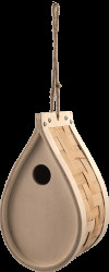 Budka Bird Jewel ve tvaru kapky 12,5x10x21cm
