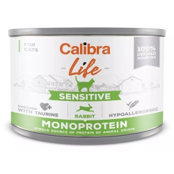 Calibra Cat Life konzerva Sensitive Rabbit 200 g | Konzerva pro kočky | P58065