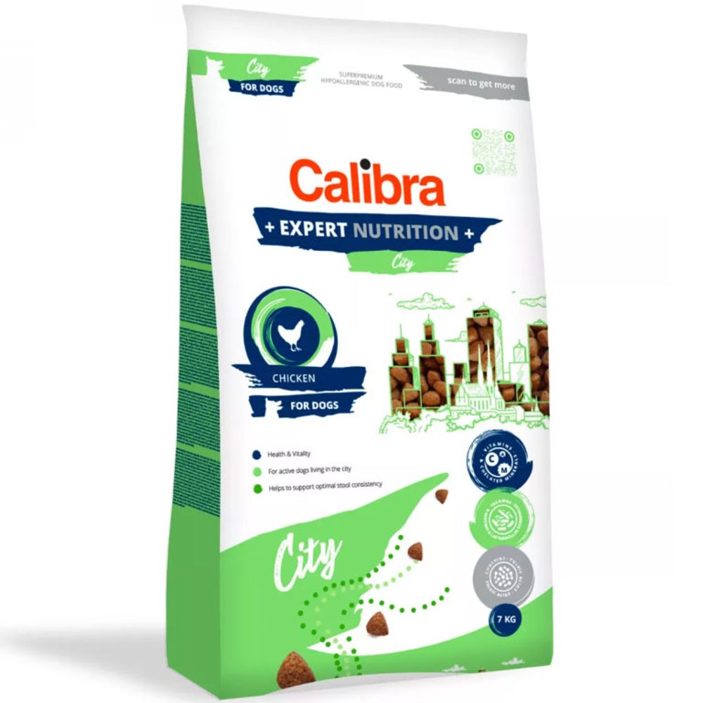 Calibra Dog Expert Nutrition City 7 kg - expirace do 4.9.2025 | Granule pro psy