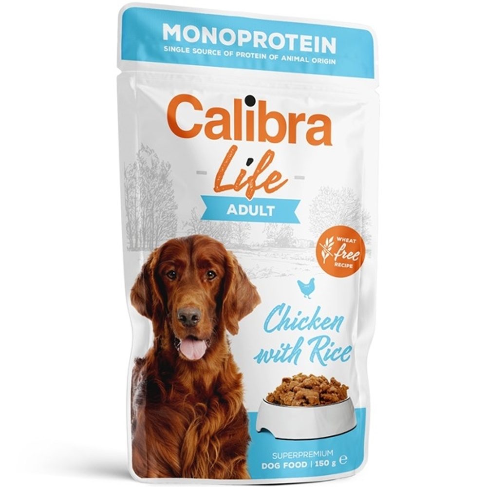 Calibra Dog Life kapsička Adult Chicken 150 g | P57398