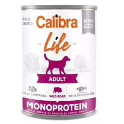 Calibra Dog Life konzerva Adult Wild Boar with Cranberries 400 g | P58042