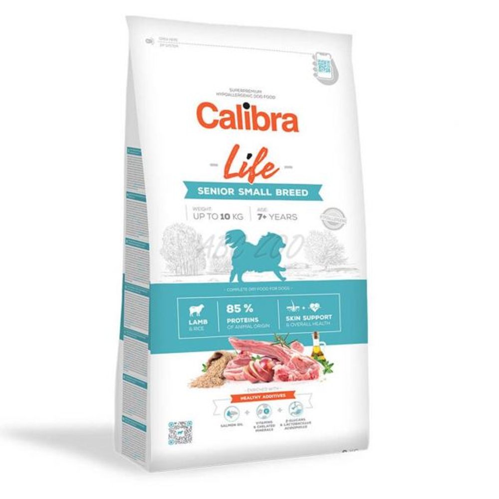 Calibra Dog Life Senior Small Breed Lamb 6 kg | Granule pro psy | P51501
