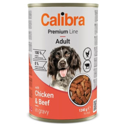 Calibra Dog Premium konzerva Chicken & Beef 1240 g | Konzerva pro psy