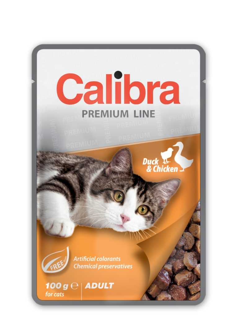 Calibra Premium Line Pouch 100g - Duck&Chicken