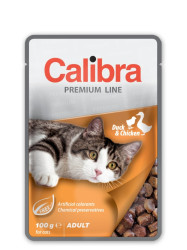 Calibra Premium Line Pouch 100g - Duck&Chicken
