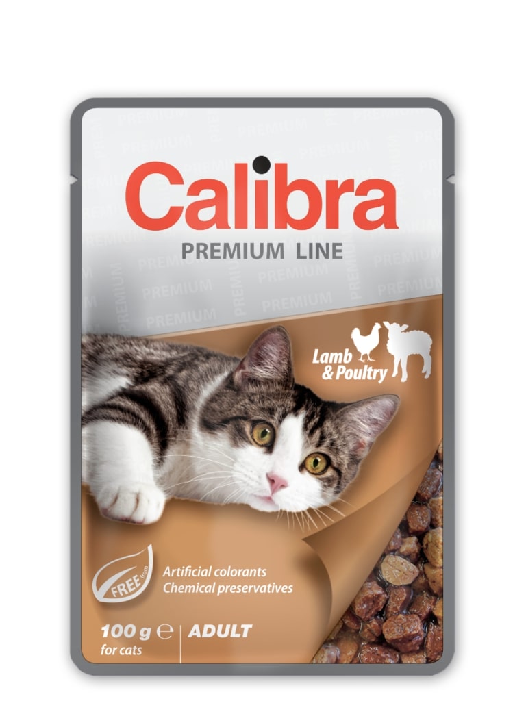 Calibra Premium Line Pouch 100g - Lamb&Poultry